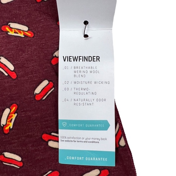 SAXX Viewfinder Long Sleeve Crewneck Merino Wool Blend Base Layer Mens Top XXL - Picture 7 of 9